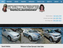 Tablet Screenshot of genegormans.com